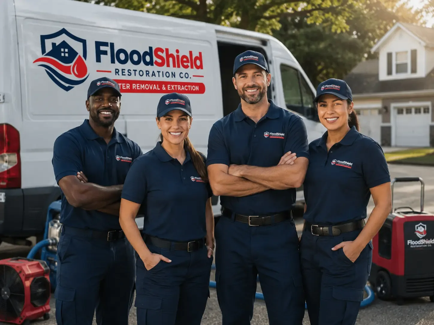 Flood Damage Restoration company in Milano, TX